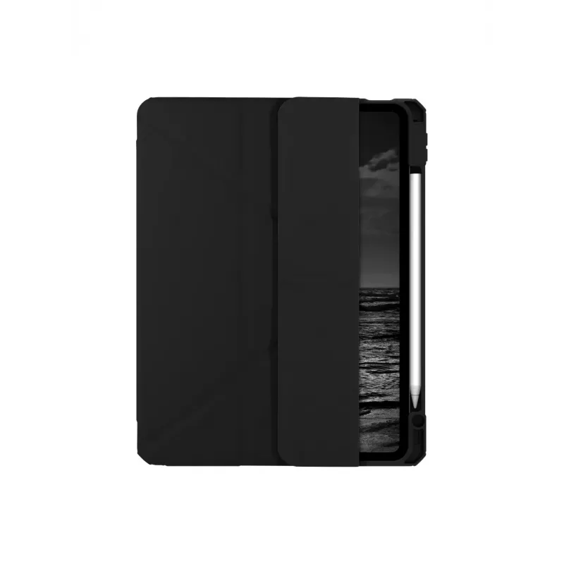 Planšetdatora flip vāciņš d bramante LOIAICBL6825 Apple iPad Air 11 collu (27,9 cm) — saderīgs ar M3/M2/5./4. paaudzi, statīva režīms, 220 g