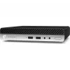 T1A HP ProDesk 400 G4 Refurbished Intel® Core™ i5 i5-8400T 8 GB DDR4-SDRAM 256 GB SSD Windows 10 Pro Mini dators melns, sudrabains