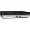 T1A HP ProDesk 400 G4 Refurbished Intel® Core™ i5 i5-8400T 8 GB DDR4-SDRAM 256 GB SSD Windows 10 Pro Mini dators melns, sudrabains
