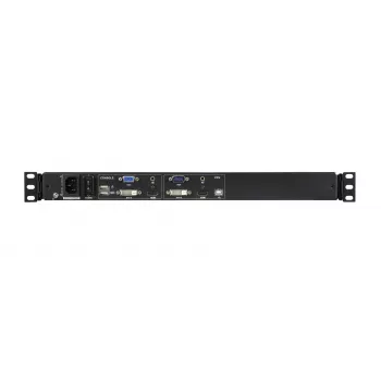 ATEN CL6700MW-ATA-2XK06GG plaukta konsole 43.9 cm (17.3 collas) Melna 1U