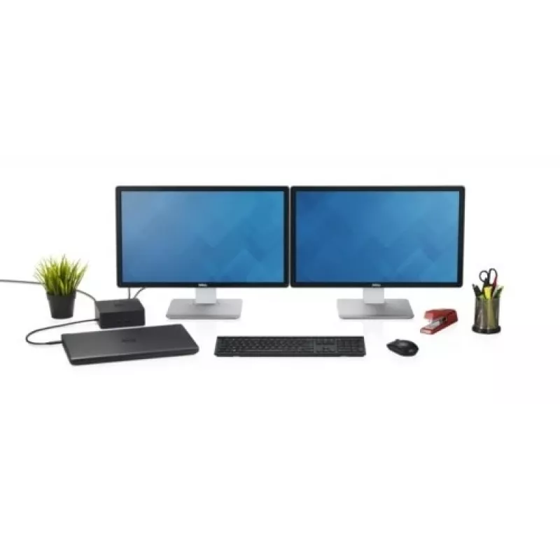Dokinga stacija DELL TB16 ar vadiem, Thunderbolt 3, melna
