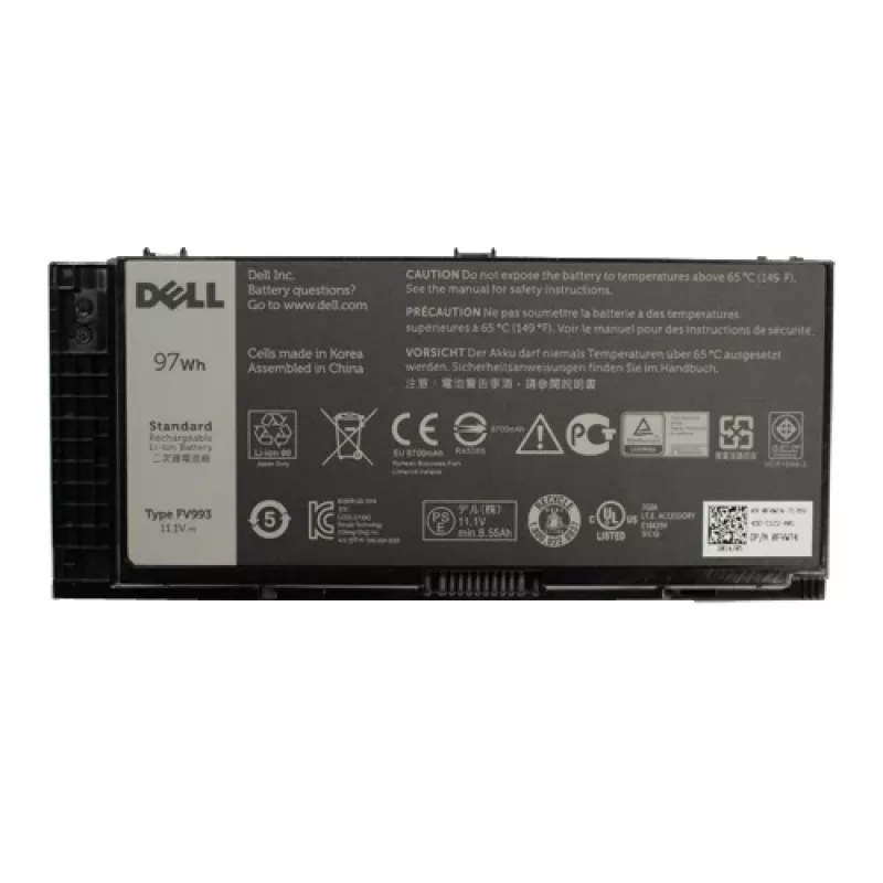 DELL FV993 klēpjdatora rezerves daļa Baterija