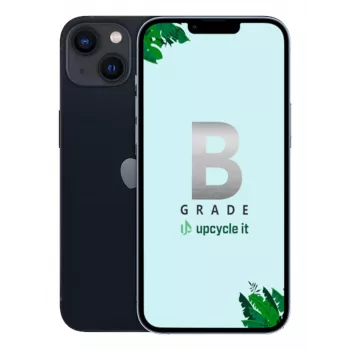 upcycle it Apple iPhone 13 15,5 cm (6,1 collas) Dual SIM iOS 17 5G 128 GB Melns Atjaunots