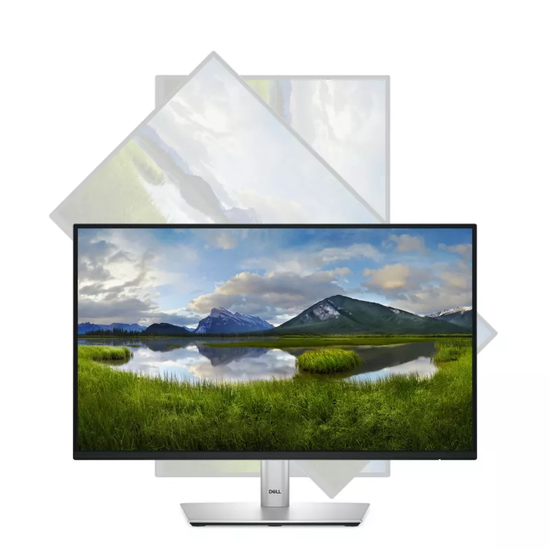 DELL P Series P2225H datora monitors 54,6 cm (21,5 collas) 1920 x 1080 pikseļi Full HD LCD Melns, Sudraba