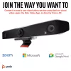 HP Poly Studio X52 universāla video konferenču josla, grupas video konferenču sistēma, 4K Ultra HD, 30 kadri/s, 95°, 5x, Android