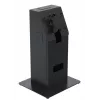 Kioska komplekts Ergonomic Solutions SpacePole Mini Kiosk Countertop Melns Metal