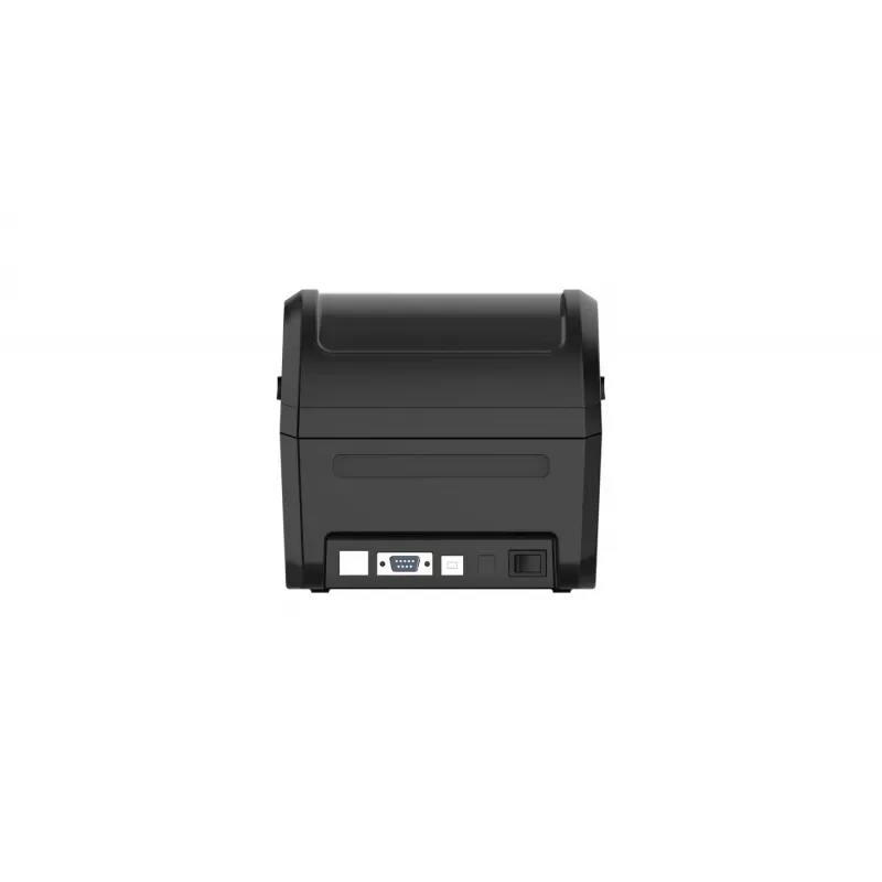 Etiķešu printeris Capture CA-RP420 — Tiešās termiskās drukas 203 dpi galda printeris ar USB, seriālo un Ethernet interfeisu (melns)