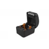 Etiķešu printeris Capture CA-RP420 — Tiešās termiskās drukas 203 dpi galda printeris ar USB, seriālo un Ethernet interfeisu (melns)