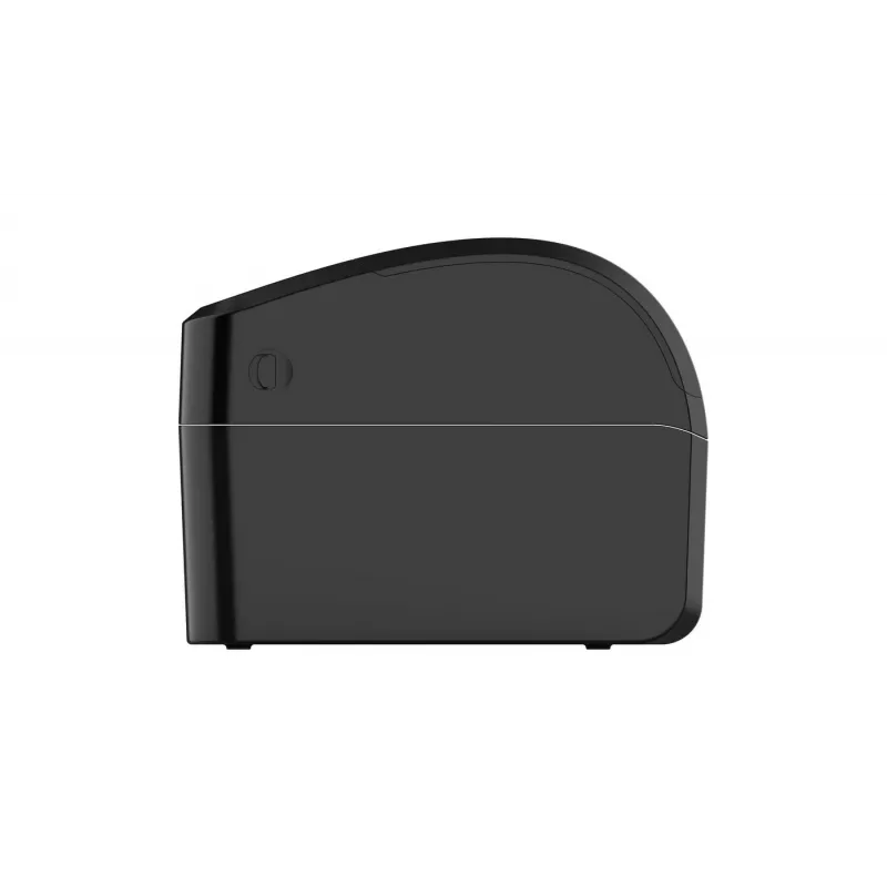 Etiķešu printeris Capture CA-RP420 — Tiešās termiskās drukas 203 dpi galda printeris ar USB, seriālo un Ethernet interfeisu (melns)