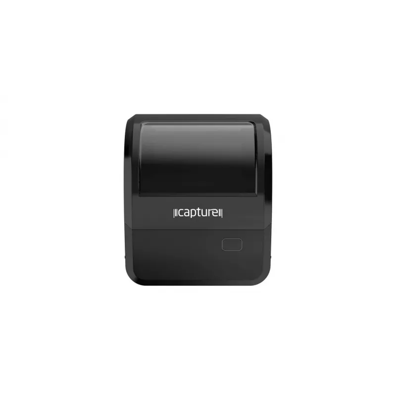 Etiķešu printeris Capture CA-RP420 — Tiešās termiskās drukas 203 dpi galda printeris ar USB, seriālo un Ethernet interfeisu (melns)