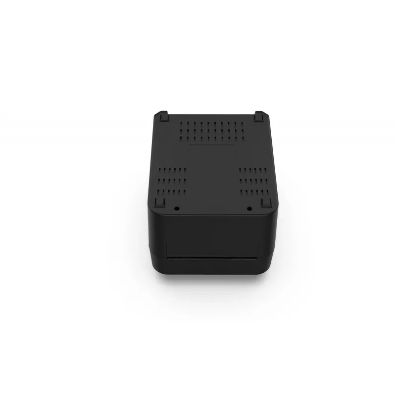 Etiķešu printeris Capture CA-RP420 — Tiešās termiskās drukas 203 dpi galda printeris ar USB, seriālo un Ethernet interfeisu (melns)