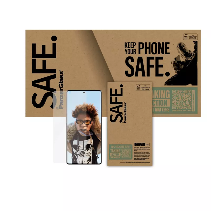PanzerGlass SAFE. by ® ekrāna aizsargs Samsung Galaxy S25 Ultra | Ultra-Wide Fit