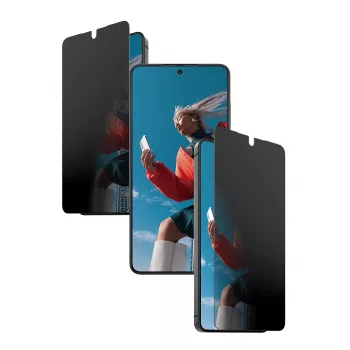 PanzerGlass® 2-virzienu privātuma ekrāna aizsargs Samsung Galaxy S26 | Īpaši plats piegulums | Vairumiepakojums