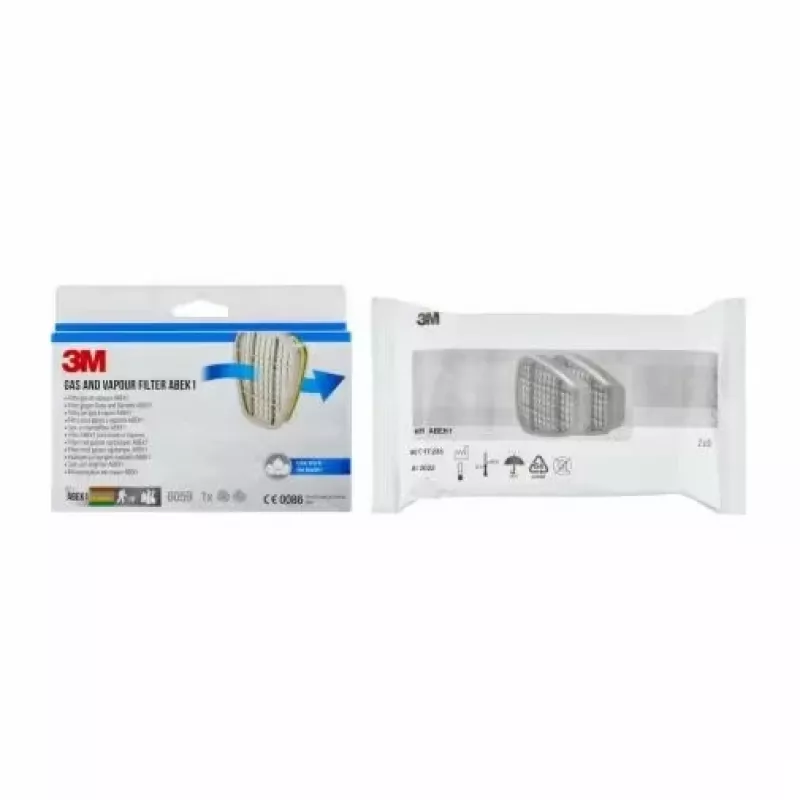 3M 7100141697 Gāzes un tvaiku kārtridžs 2 gab.