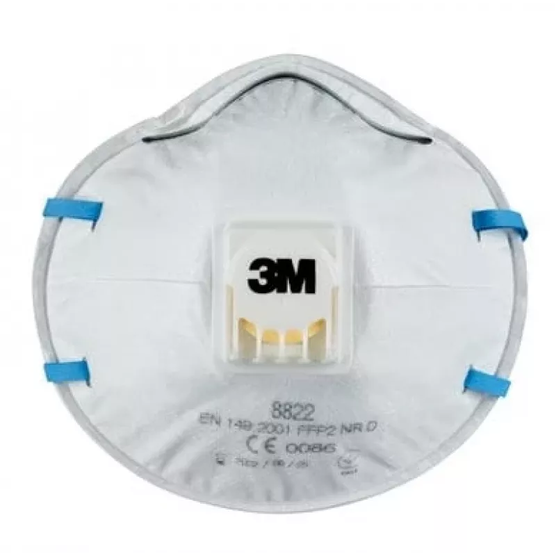 3M 8822PRO5 atkārtoti lietojams respirators FFP2 Pusmaskas respirators Gaisu attīrošs respirators