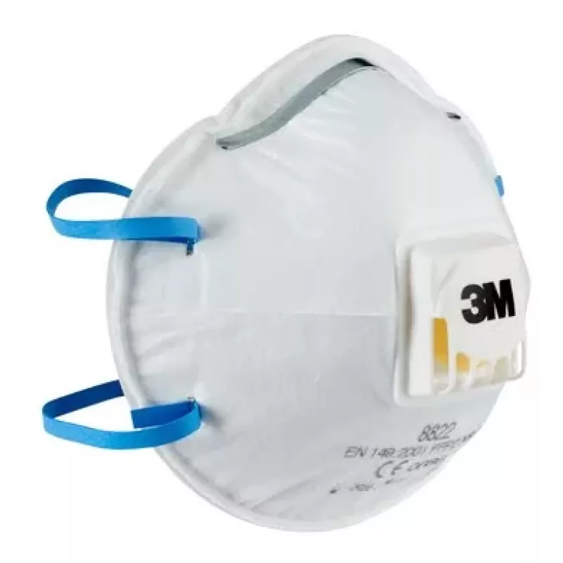 3M 8822PRO5 atkārtoti lietojams respirators FFP2 Pusmaskas respirators Gaisu attīrošs respirators