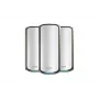 NETGEAR Orbi 970 sērijas četru joslu WiFi 7, 3 iepakojumā četru joslu (2,4 GHz / 5 GHz-1 / 5 GHz-2 / 6 GHz) Wi-Fi 6 (802.11ax) pelēks iekšējs