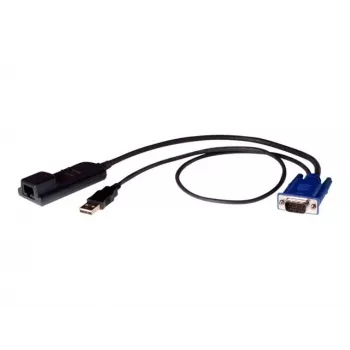 Vertiv Avocent MPUIQ-VMCDP KVM saskarnes adapteris DISPLAYPORT, USB 2.0 Melns