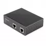 StarTech.com Industrial Gigabit PoE injektors - ātrgaitas / lielas jaudas 90W - 802.3bt PoE++ 52V-56VDC DIN sliedes UPoE/Ultra Power Over Ethernet injektora adapteris -40°C līdz +75°C izturīgs