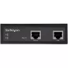 StarTech.com Industrial Gigabit PoE injektors - ātrgaitas / lielas jaudas 90W - 802.3bt PoE++ 52V-56VDC DIN sliedes UPoE/Ultra Power Over Ethernet injektora adapteris -40°C līdz +75°C izturīgs