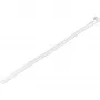 StarTech.com 10 collu (25 cm) atkārtoti lietojamas kabeļu saites - 1/4 collu (7 mm) platas, 2-1/2 collu (65 mm) saišķa diam., 50 mārciņu (22 kg) stiepes izturība, atvienojamas neilona saites, iekštelpām/ārtelpām, 94V-2/UL sarakstā iekļauts, 100 gab. iepakojums - Balta