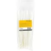 StarTech.com 10 collu (25 cm) atkārtoti lietojamas kabeļu saites - 1/4 collu (7 mm) platas, 2-1/2 collu (65 mm) saišķa diam., 50 mārciņu (22 kg) stiepes izturība, atvienojamas neilona saites, iekštelpām/ārtelpām, 94V-2/UL sarakstā iekļauts, 100 gab. iepakojums - Balta