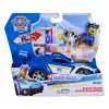 PAW Patrol : meklēšana un glābšana, Chase glābšanas kreiseris ar 2 figūrām, policijas auto ar atpakaļvilkšanas darbību, rotaļlietas zēniem un meitenēm no 3 gadu vecuma