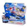 PAW Patrol : meklēšana un glābšana, Chase glābšanas kreiseris ar 2 figūrām, policijas auto ar atpakaļvilkšanas darbību, rotaļlietas zēniem un meitenēm no 3 gadu vecuma