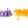 CrystaLynx Dragons, 9 collu kolekcionējama kustīga pūķa rotaļu figūriņa bērniem un pieaugušajiem, pārsteiguma kastīte, fidget rotaļlietas mājas birojam un galda dekoram (stili var atšķirties)