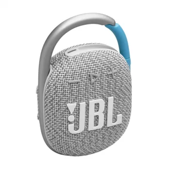 JBL Clip 4 Eco Stereo portatīvais skaļrunis Zils, Balts 5 W