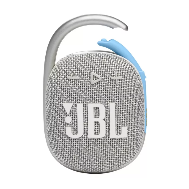 JBL Clip 4 Eco Stereo portatīvais skaļrunis Zils, Balts 5 W