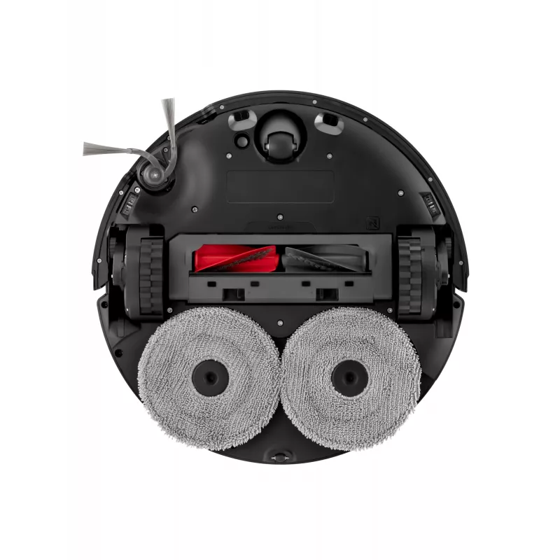Robot vacuum cleaner Roborock Saros 20 S2052-00 — bez maisiņa, mitrā slaucīšana, 200 min darbības laiks, 6400 mAh, melna