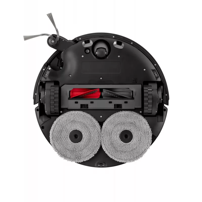 Robot vacuum cleaner Roborock Saros 20 S2052-00 — bez maisiņa, mitrā slaucīšana, 200 min darbības laiks, 6400 mAh, melna
