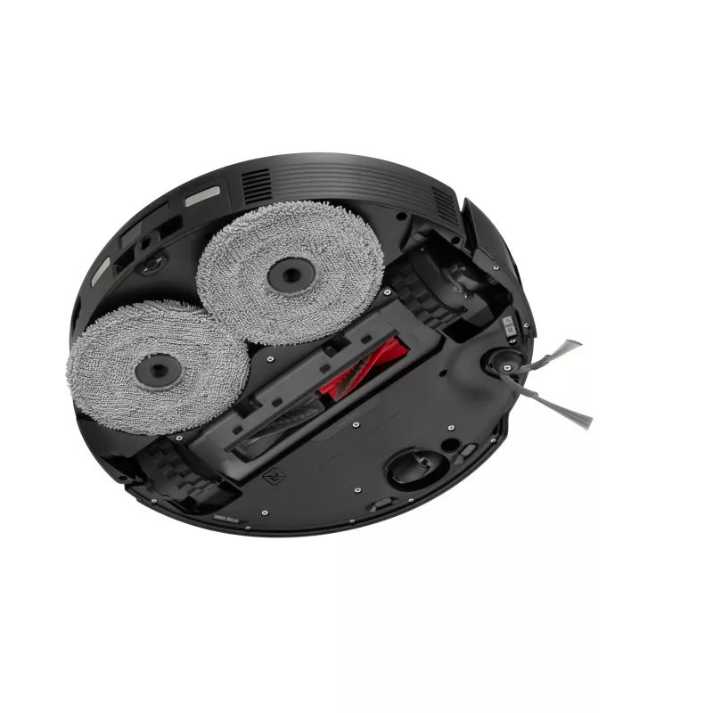 Robot vacuum cleaner Roborock Saros 20 S2052-00 — bez maisiņa, mitrā slaucīšana, 200 min darbības laiks, 6400 mAh, melna