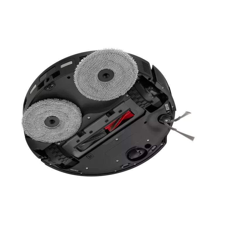 Robot vacuum cleaner Roborock Saros 20 S2052-00 — bez maisiņa, mitrā slaucīšana, 200 min darbības laiks, 6400 mAh, melna