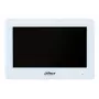 Video domofona monitors DAHUA VTH5123H-W-S2, 17,8 cm (7 collas) TFT, 1024×600, Wi‑Fi, MicroSD 64 GB, balts