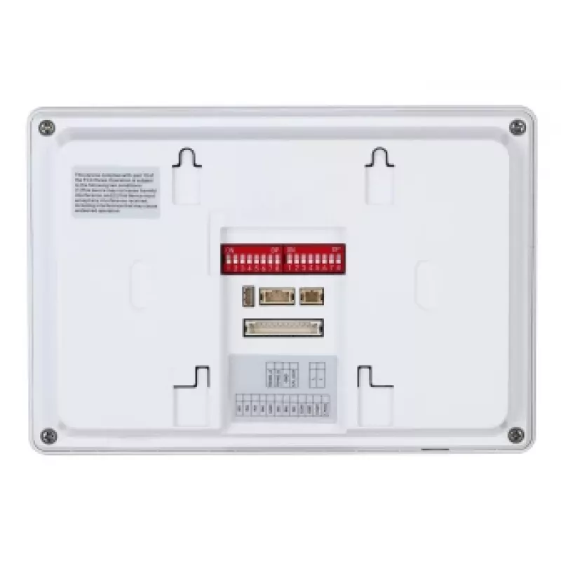 Video domofona monitors DAHUA VTH5123H-W-S2, 17,8 cm (7 collas) TFT, 1024×600, Wi‑Fi, MicroSD 64 GB, balts
