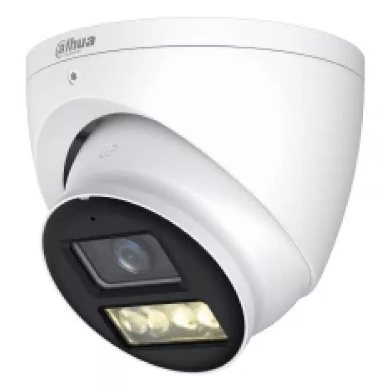 Dahua Technology Lite Dome IP drošības kamera HAC-HDW1500T-IL-A — 2880×1620, 113,3° HFOV, 0,01 lx, Griesti/Siena, Iekštelpām un ārtelpām