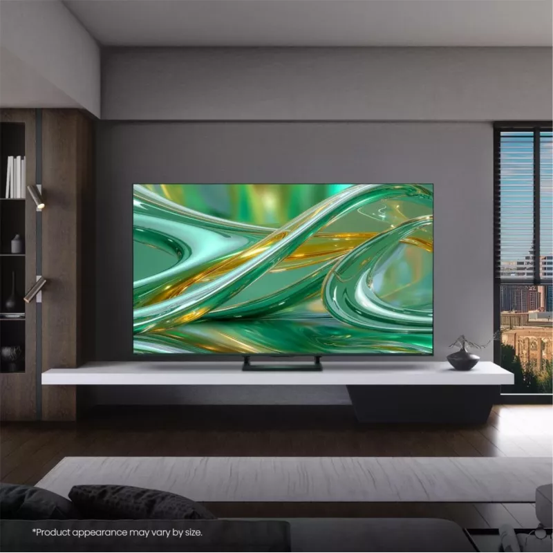 Hisense 85E8S 85 collu ULED 4K Mini LED viedtelevizors, 3840×2160, 400 cd/m², Wi‑Fi, HomeOS (Pelēks)