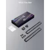 Smart Gaming Wall Light Expansion Kit Govee H10630A5 — 2 tubes ar square and triangle connectors, Wi‑Fi/Bluetooth, 36V input