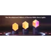 Viedā sienas gaisma Govee Glide Hexagon Light Panels Ultra paplašināšanas komplekts — Wi‑Fi/Bluetooth, 36 V ieeja, pelēka