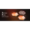Viedā sienas gaisma Govee Glide Hexagon Light Panels Ultra paplašināšanas komplekts — Wi‑Fi/Bluetooth, 36 V ieeja, pelēka