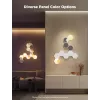 Viedā sienas gaisma Govee Glide Hexagon Light Panels Ultra paplašināšanas komplekts — Wi‑Fi/Bluetooth, 36 V ieeja, pelēka