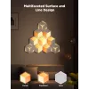 Viedā sienas gaisma Govee Glide Hexagon Light Panels Ultra paplašināšanas komplekts — Wi‑Fi/Bluetooth, 36 V ieeja, pelēka