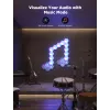 Viedā sienas gaisma Govee Glide Hexagon Light Panels Ultra paplašināšanas komplekts — Wi‑Fi/Bluetooth, 36 V ieeja, pelēka