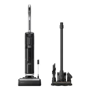 Vertikālais putekļsūcējs Dreame H14 Dual baterija Dry & Wet Bagless — 18000 Pa sūkšanas jauda, 380 W, 0,35 L, melns