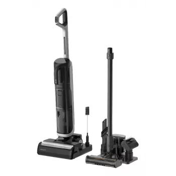 Vertikālais putekļsūcējs Dreame H14 Dual baterija Dry & Wet Bagless — 18000 Pa sūkšanas jauda, 380 W, 0,35 L, melns