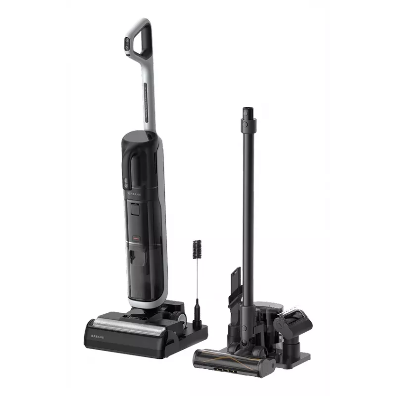 Vertikālais putekļsūcējs Dreame H14 Dual baterija Dry & Wet Bagless — 18000 Pa sūkšanas jauda, 380 W, 0,35 L, melns