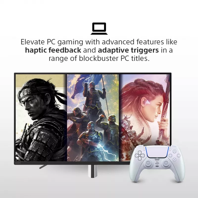 Sony DualSense v3 Pearl Bluetooth/USB spēļu kontrolieris Analogs / Digitāls PlayStation 5