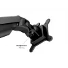 Multibrackets M VESA Gas Lift Arm galda vai sienas stiprinājums, pamata, melns, skava/caururbuma stiprinājums, 10 kg